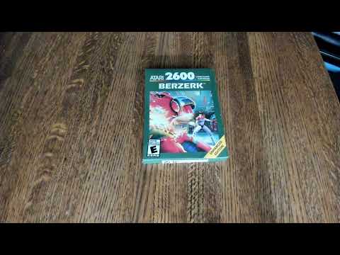 Berzerk 2600 Enhanced Unboxing