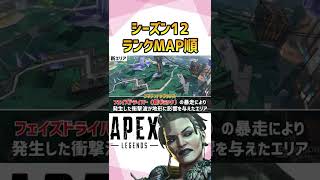 【最新情報】ランクマッチのMAP順が判明！！スプリット1はオリンパス！スプリット2はキングスキャニオン！！【APEX/エーペックス】#Shorts