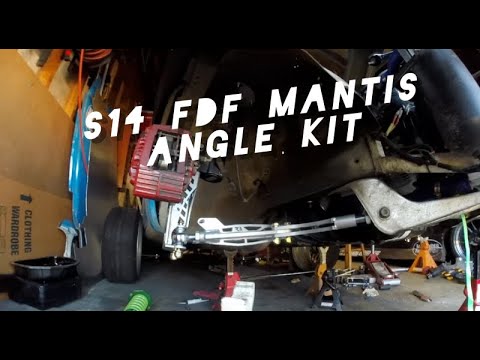 S14 FDF MANTIS ANGLE KIT INSTALLATION