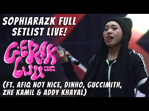 Sophiarazk (Just Tengok, Welcome 2 My Fantasy & unreleased) Live @ Gerak Luu Fest 2024