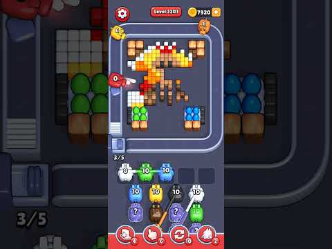 Pixel Flow Level 2201 Walkthrough