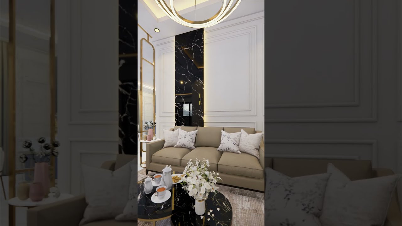 Desain Interior Ruang Tamu Rumah Ibu YTI @ Jakarta