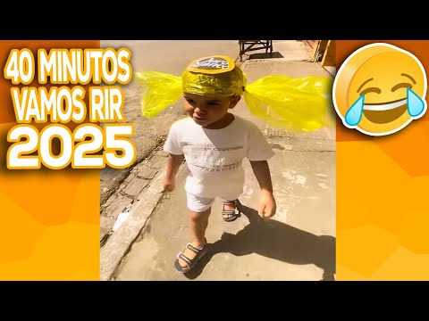 40 MINUTOS TENTE NÃO RIR 🤣 OS VÍDEOS ENGRAÇADOS de MEMES 2025 [VALE A PENA RIR DE NOVO]