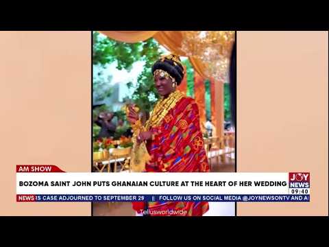 Bozoma Saint John puts Ghanaian culture at the heart of her wedding | E Corner