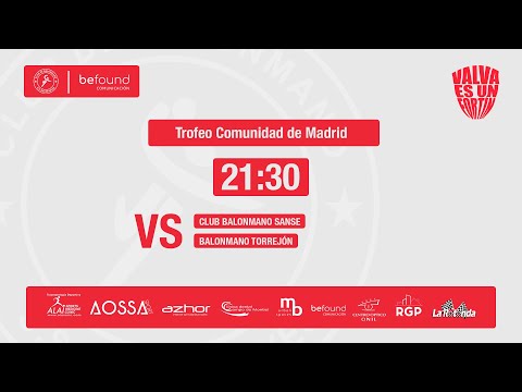 Balonmano Sanse VS BM Torrejón - Trofeo Comunidad de Madrid