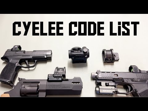 Cyelee Optic Code List