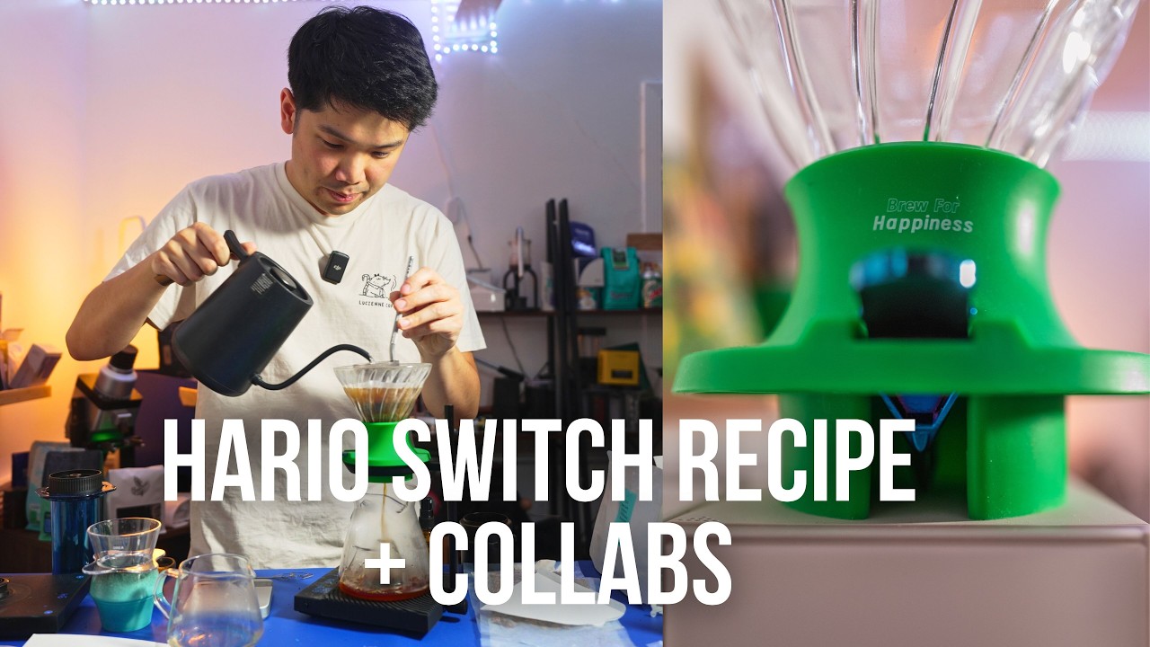 Hario Switch Recipe + Taiwan SL34 Collab!