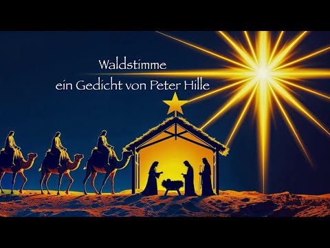 Waldstimme – bilderreiches Gedicht von Peter Hille - LIVE