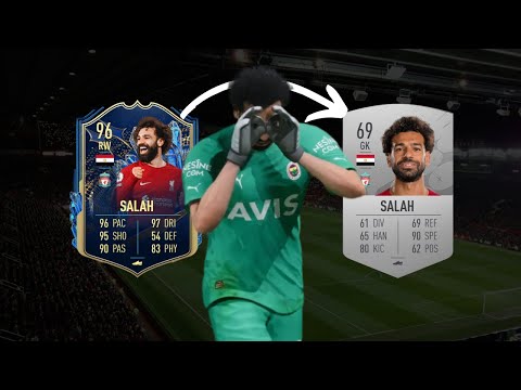 I played TOTS SALAH as a GOALKEEPER