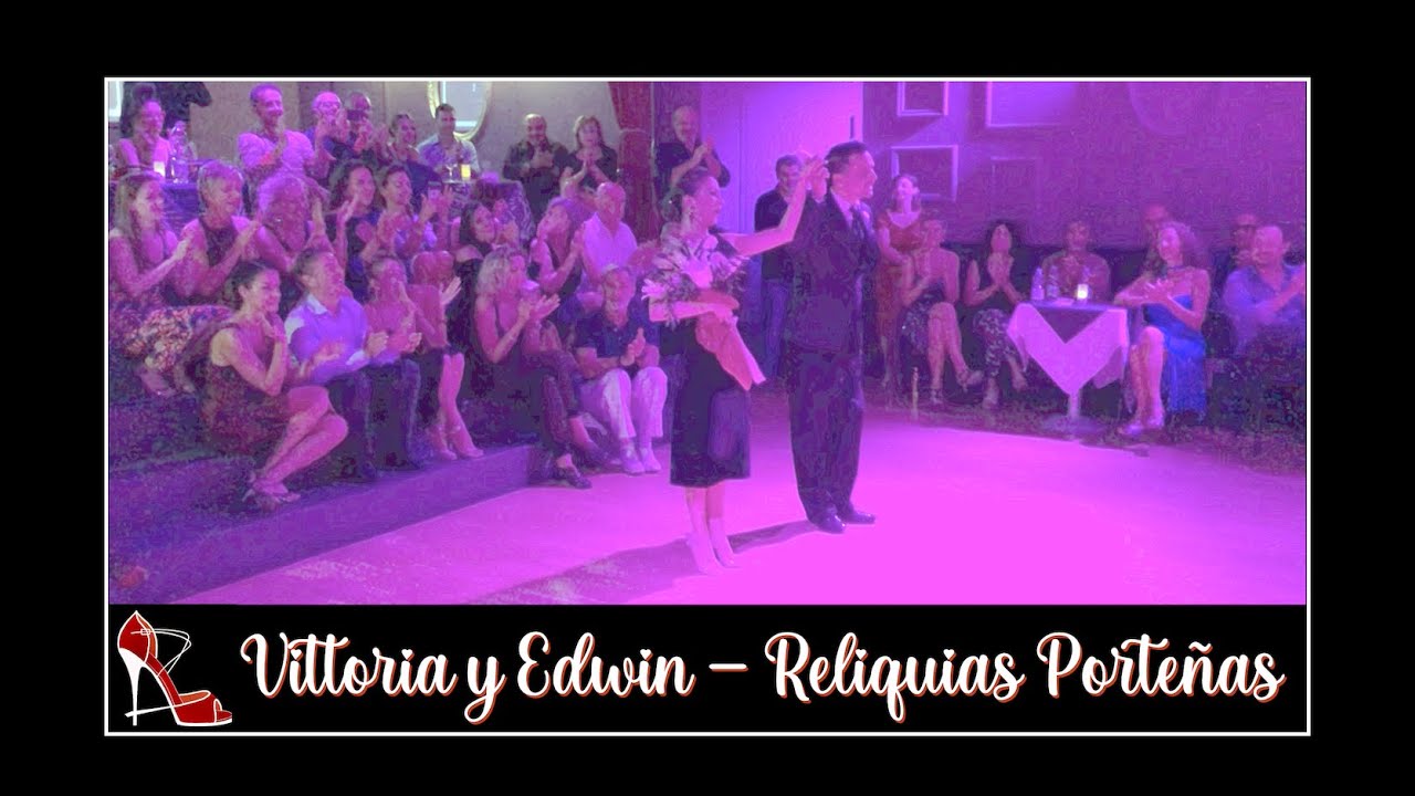 Vittoria Franchina y Edwin Leonardo Olarte 4/4 - Reliquias Porteñas  (milonga) - Salòn Càldin