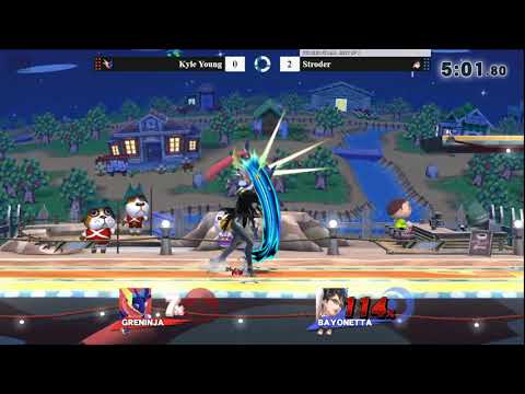 Sink or Swim 111 Winners Finals - Kyle Young (Bayonetta) vs Stroder (Greninja) Part 2