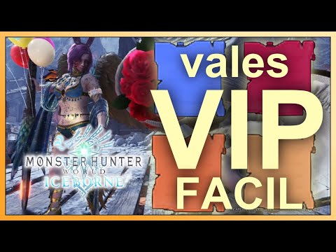 Consigue Vales VIP RAPIDO de cualquier evento de temporada en Monster Hunter World