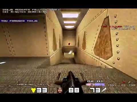QuakeCon 2007 Toxjq vs Fojji (Toxic vs Fox) Quad Damage Tournament Final - QuakeWorld Part1