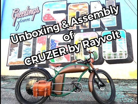 Rayvolt CRUZER - Unboxing and Assembly