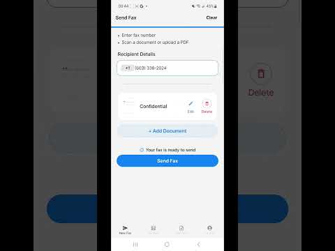 FaxPro: Send Fax from Phone