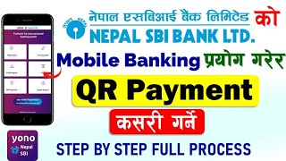YONO Nepal SBI Mobile Banking QR Payment | YONO SBI QR Payment in Nepal | QR Payment Nepal SBI YONO