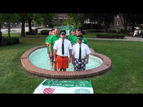 Cold Water Challenge Fahnenkompanie Erica des Bürgerschützenvereins Neubeckum