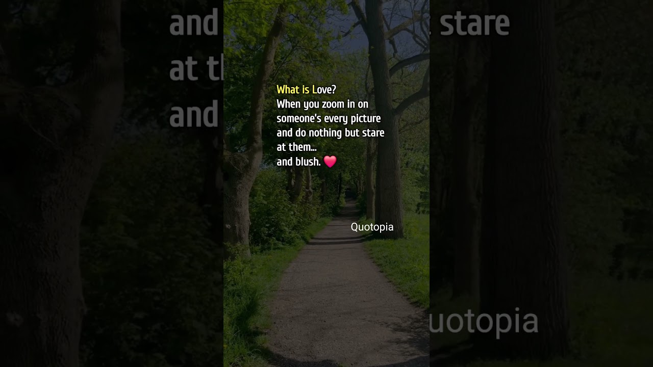 What Is Love? 😊 #LoveQuotes #Cute #Shorts