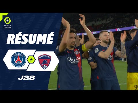 Resumen de PSG vs Clermont Jornada 28