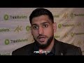 AMIR KHAN "CRAWFORD FIGHT IS A BIGGER FIGHT THAN THE KELL BROOK FIGHT & ITS FOR A WORLD TITLE"