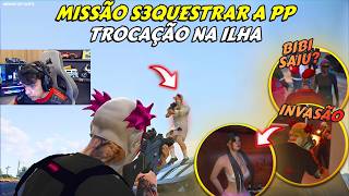 BIBI PEDIU PRA SAIR? MISSÃO S3QUESTRAR A PETRICIA E TROCAÇÃO NA ILHA - BKINHO RP CLIP'S