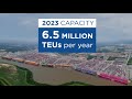 Georgia Ports Authority increasing container capacity, adding berth