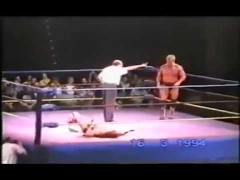 Paul Orndorff vs. Johnny B. Badd - Munich House Show - 3/16/1994 - WCW