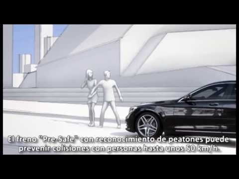 MercedesBenz Clase S. Modelo 2013. Sistema «Pre-Safe» con reconocimiento de peatones