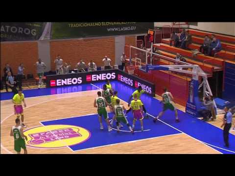 Catch him if you can - Great dunk by Marko Luković (Mega Leks - Krka, 11.5.2016)