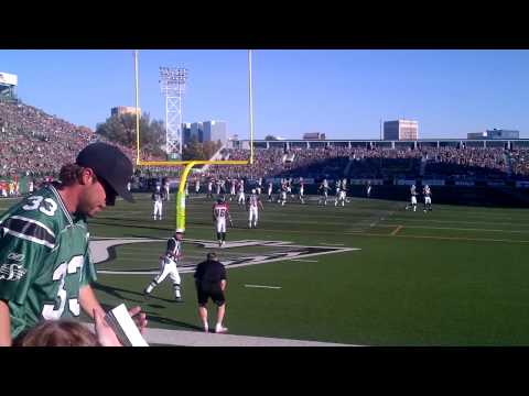 Winning Field Goal - Saskatchewan Roughriders 30 - Calgary Stampeders 25