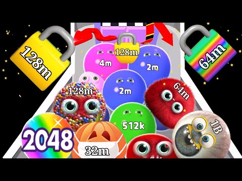 Marble Run 3d (AZ Run) vs push harder ( All Block) Gameplay New Update