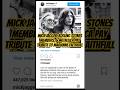 Mick Jagger, Rolling Stones Members, & Metallica Pay Tribute to Marianne Faithfull #Fec
