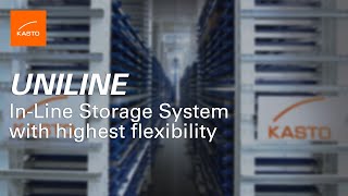 UNILINE 3.0 - In-Line Storage System for Sheet metal by KASTO