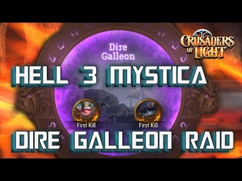 MYSTICA HELL 3 - Dire Galleon - Crusaders of Light
