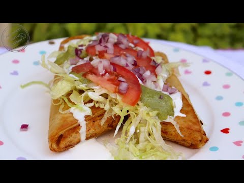 Tacos De Pollo ❗Te Encantaran Receta Facil ❗