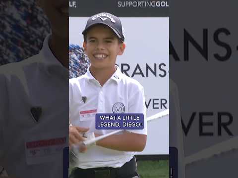 12-YEAR-OLD amateur BEATS pro golfer 🤯
