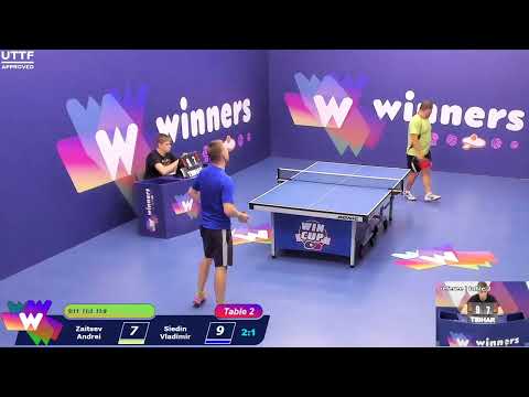 WINners CUP table 2  15.09  Zaitsev Andrei - Siedin Vladimir 11:30