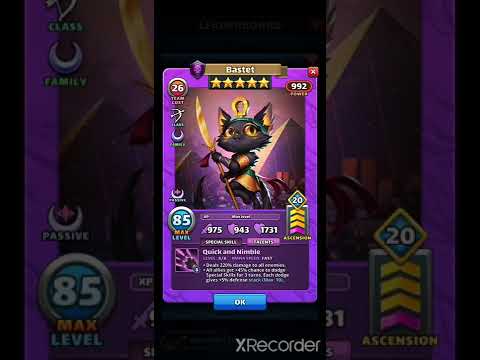 Empires and Puzzles Bastet Review Is She Good? - DUNES / New Meta? - Bastet Recenzja Czy Jest Dobra?