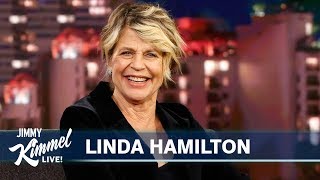 Linda Hamilton on Meeting Arnold Schwarzenegger & New Terminator Movie video