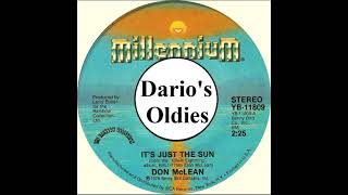 Don McLean - It&#39;s just the sun