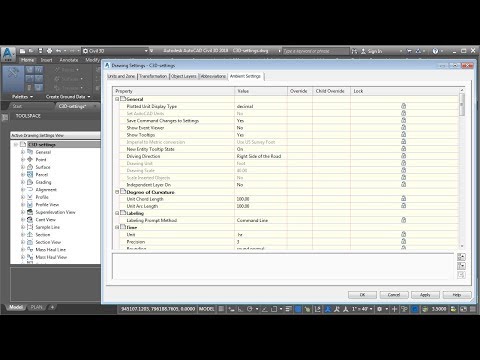 Managing Civil 3D Settings - Pt. 1 of 3 - "Understanding the Hierarchy of How They Are Applied"