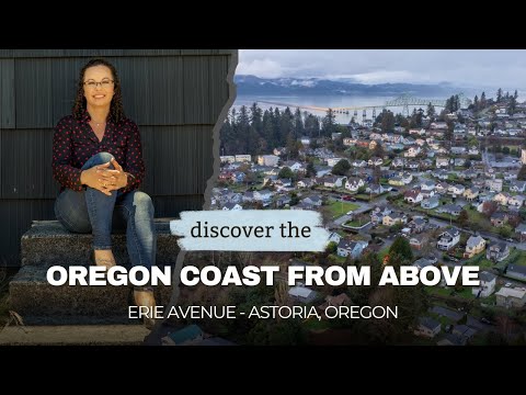 Erie Avenue, Astoria Oregon | Discover the Oregon Coast from Above