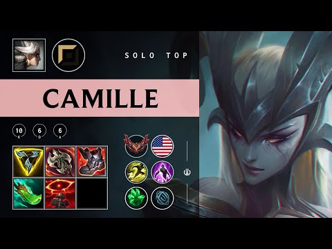 Camille Top vs Gnar - NA Grandmaster Patch 25.24