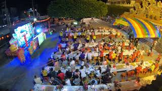 縮時活動回顧｜2025.07.26 鳳舞奇觀・月影迎燈】白沙坑迎燈排 × 布袋戲首映 × 餐桌會