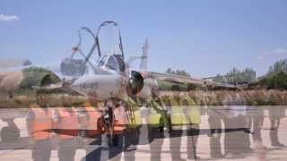 preview picture of video 'Despedida Mirage F-1 Ala 14 Base Aérea de Los Llanos, Albacete'