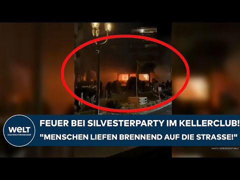 FLASH-FEUER IM KELLERCLUB: "Menschen liefen brennend auf die Straße!" Silvesterdrama schockt Schweiz