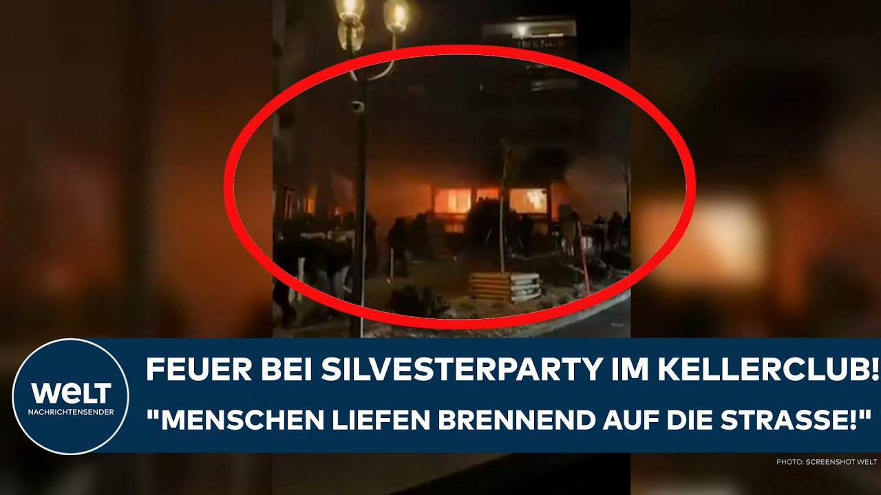 FLASH-FEUER IM KELLERCLUB: "Menschen liefen brennend auf die Straße!" Silvesterdrama schockt Schweiz
