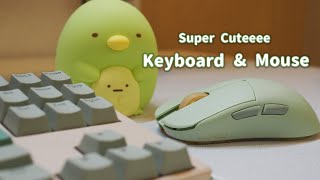 🍵可愛いゲーミングキーボードとマウスを開封&紹介 / Lamzu Atlantis mini & Ducky one 3 TKL unboxing / Matcha Device