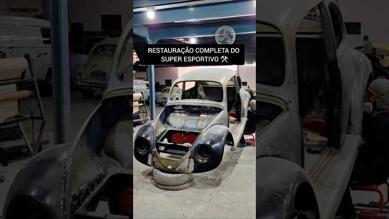 Um Fusca que foi muito além de uma restauração: um sonho que finalmente saiu do papel 🛠🇧🇷