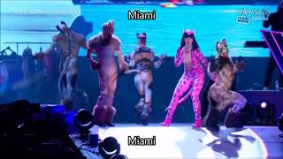 Katy Perry - International smile | Live + lyrics | (Subtitulado en español/ingles)